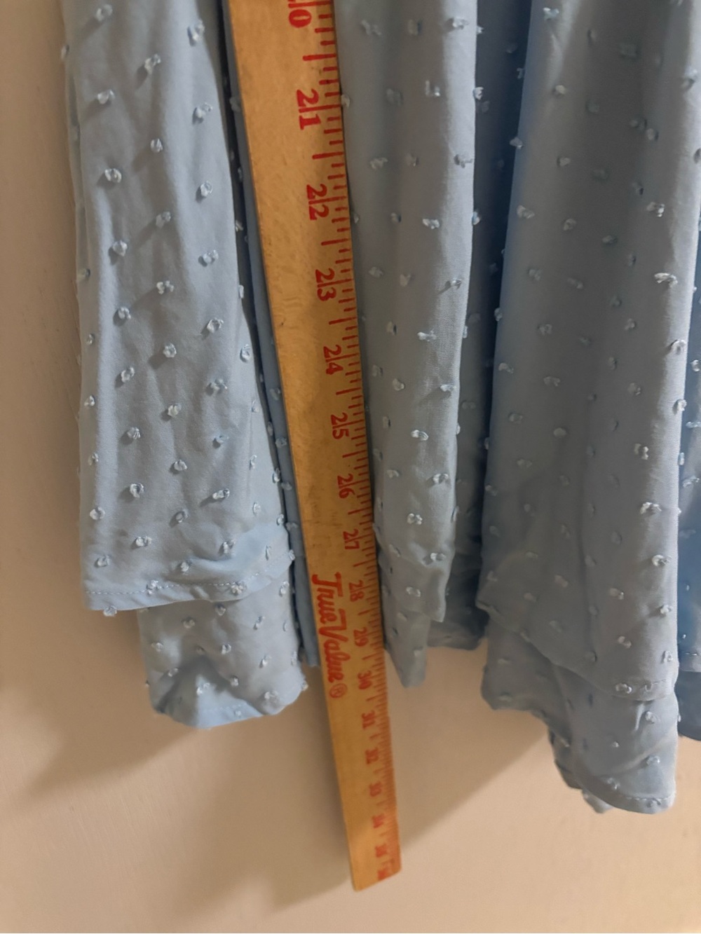 Blue Smocked Ruffle Strap Romper Dress skort Cottagecore Boho Textured Size M - Picture 6 of 7